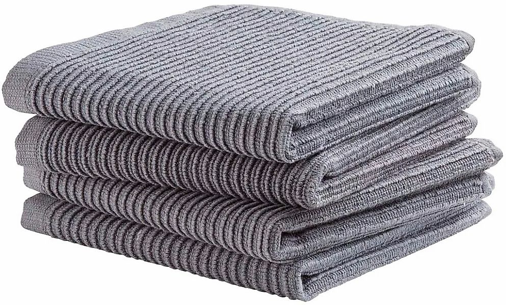 DDDDD Spültuch "Basic" mit luxuriöser Rippenstruktur und optimale Feuchtigk günstig online kaufen