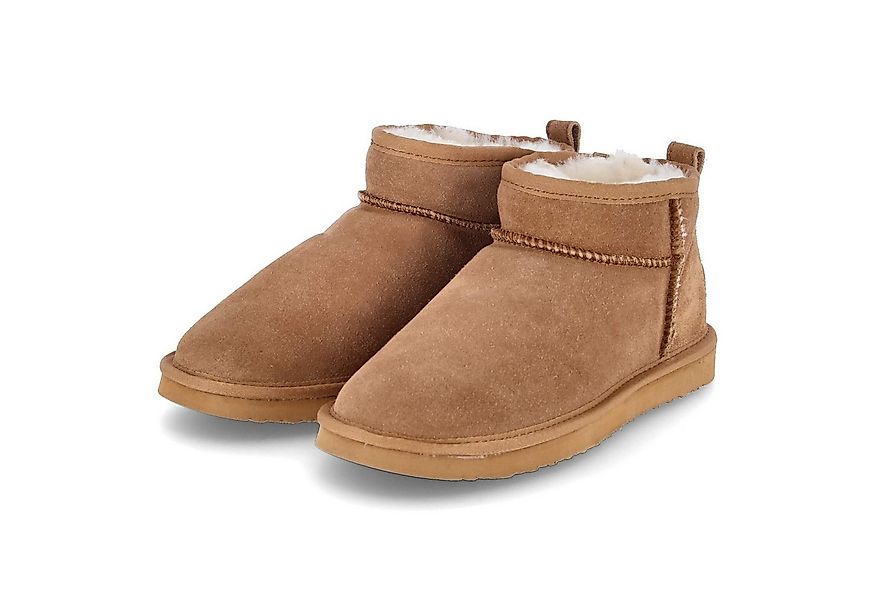 piece of mind. Piece of Mind 264718000/446 Damen Rauleder braun Winterstief günstig online kaufen