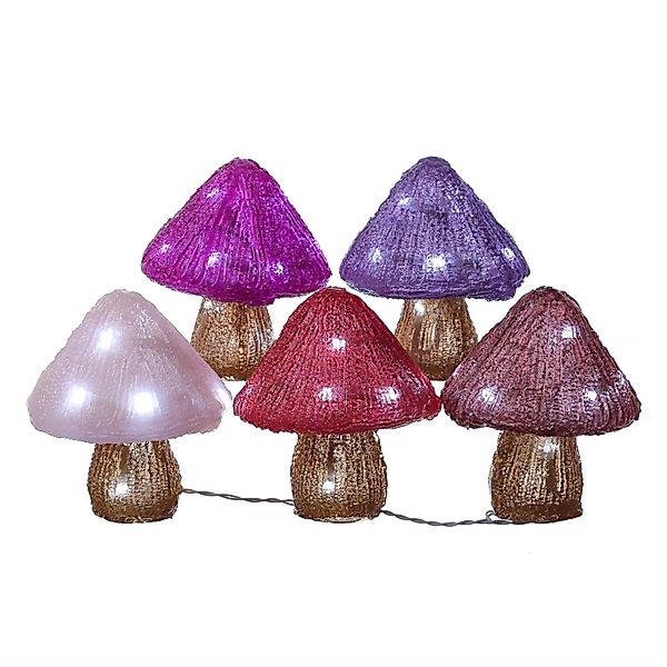 MARELIDA LED Dekoobjekt LED Pilze Acrylfigur günstig online kaufen