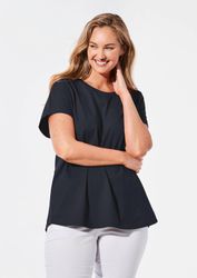 GOLDNER T-Shirt Shirt mit Rundhalsausschnitt (CURVY, günstig online kaufen