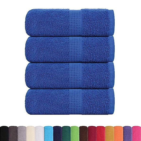 vidaXL Waschhandtücher 4-Tlg FROGN Blau 30x30 cm 100% Baumwolle 136705 günstig online kaufen