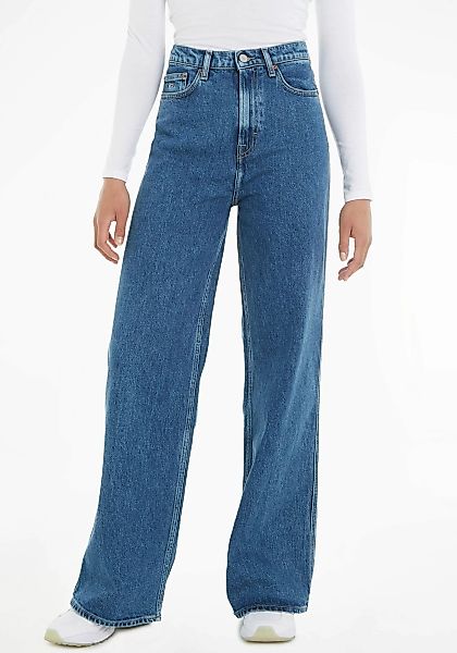 Tommy Jeans Weite Jeans "CLAIRE HGH WD BH4116", mit Tommy Jeans Logo-Badge günstig online kaufen
