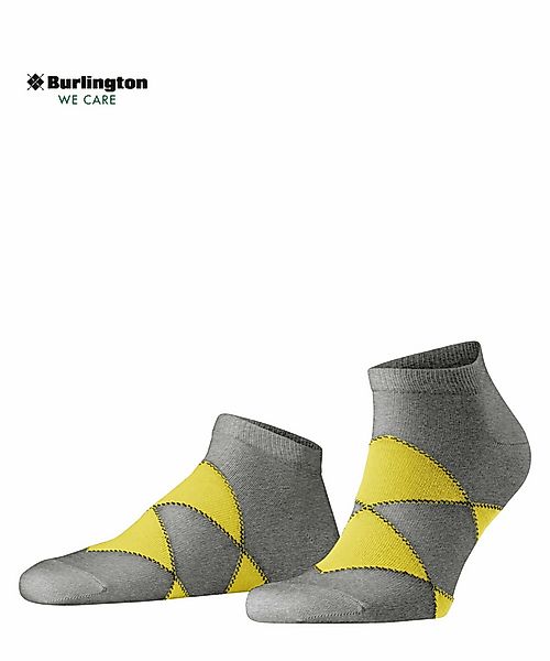 Burlington Kingston Herren Socken, 40-46, Grau, Raute, Baumwolle, 21943-340 günstig online kaufen