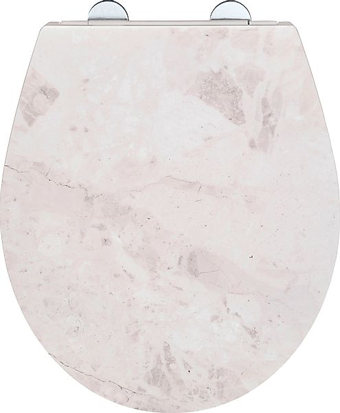WENKO WC-Sitz White Marble, mit Relief, günstig online kaufen