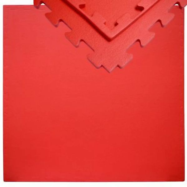 eyepower Trainingsmatte Puzzlematte Sportmatte 90x90x1,2 cm Rot rot günstig online kaufen
