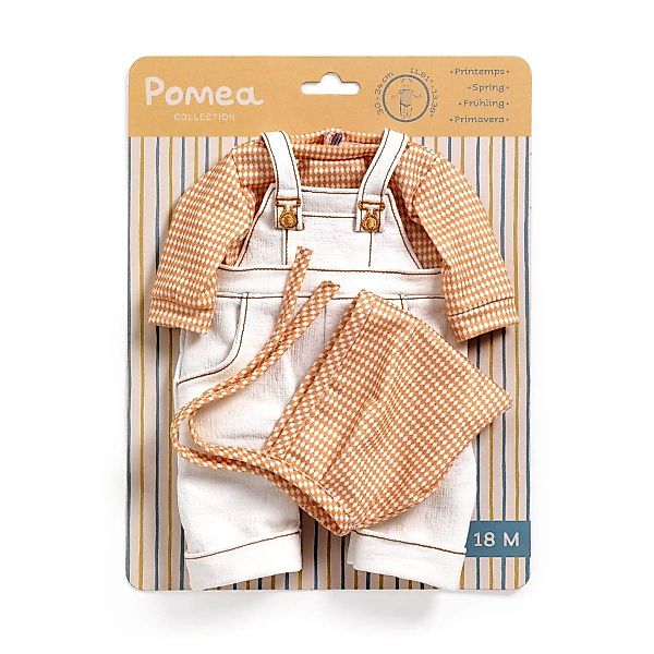 DJECO Puppenkleidung POMEA Latzhose Cannelle für günstig online kaufen