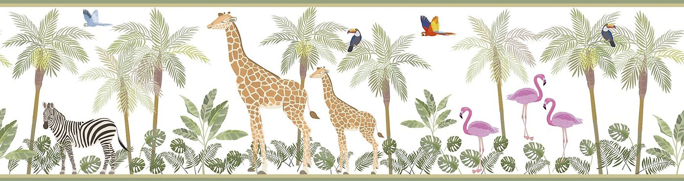 Marburg Kindertapete, Motiv, matt, (1 St), Tiere, moderne Tapete für Wohnzi günstig online kaufen