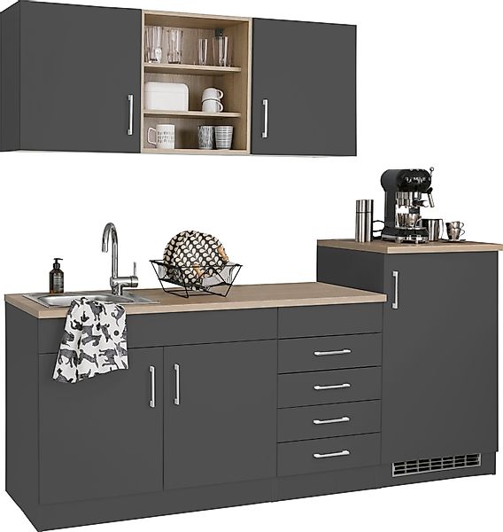 KOCHSTATION Küche KS-Mali, Breite 210 cm, günstig online kaufen