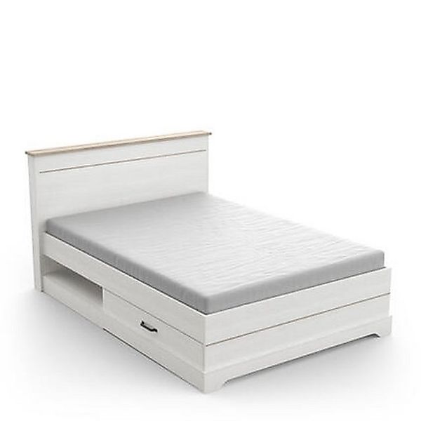 PREISBRECHER Bett Cottage, 153,4 x 102,2 x 214,7 cm (B/H/T) günstig online kaufen