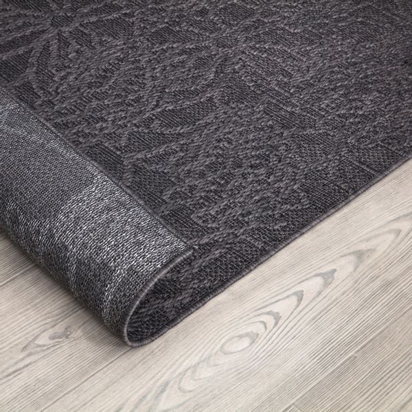 Paco Home Teppich "Rimini 411" rechteckig 4 mm Höhe Flachgewebe, Uni Farben günstig online kaufen