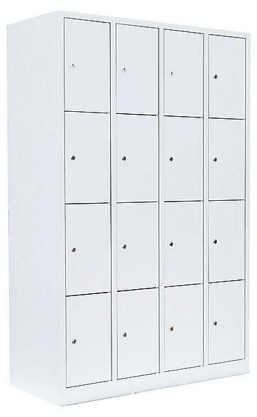 Steelboxx Fächerschrank 16 Fächer Schließfachschrank Wertfachschrank Spind günstig online kaufen