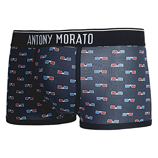 Antony Morato In Dehnung Jersey Mit 3d-brille Drucken Boxer S Marine günstig online kaufen