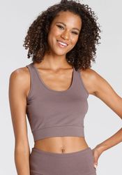 LASCANA ACTIVE Sporttop Crop-Top mit breiten günstig online kaufen