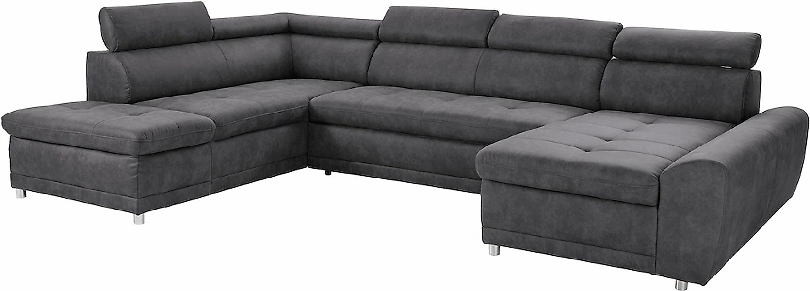 sit&more Wohnlandschaft "Riva U-Form", wahlweise mit Bettfunktion günstig online kaufen