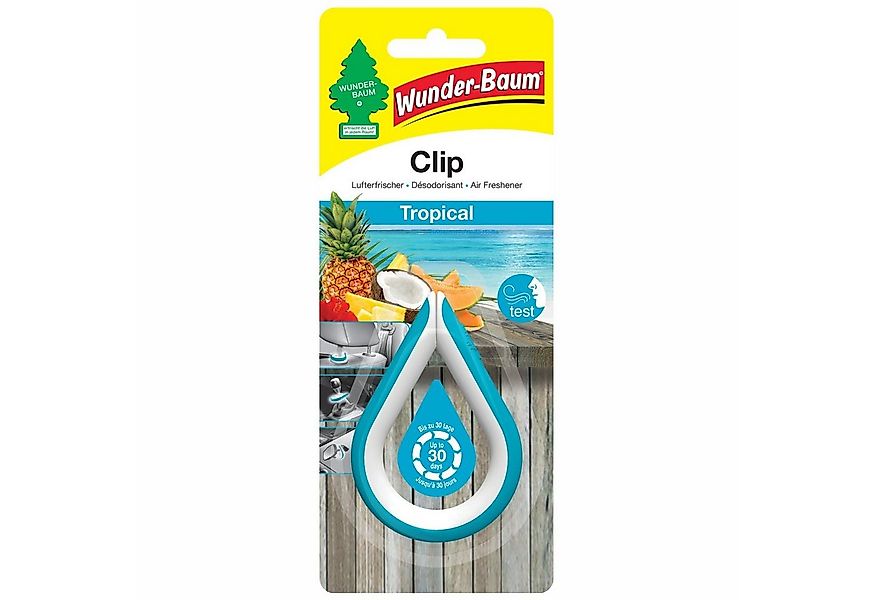 Kunstbaum Clip Tropical Wunderbaum Duft Lufterfrischer, Wunder-Baum günstig online kaufen