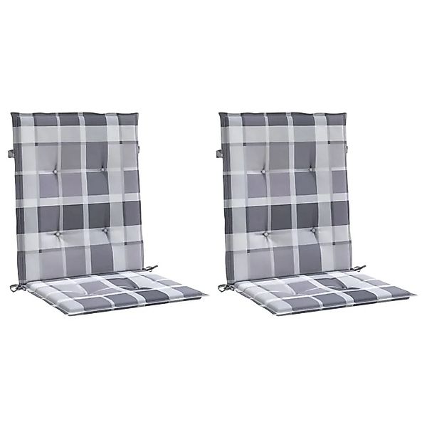 vidaXL Gartenstuhlauflagen für Niedriglehner 2 Stk 100x50x3 cm 314155 günstig online kaufen