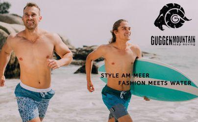 GUGGEN Mountain Badehose Badehose Herren Badeshorts günstig online kaufen