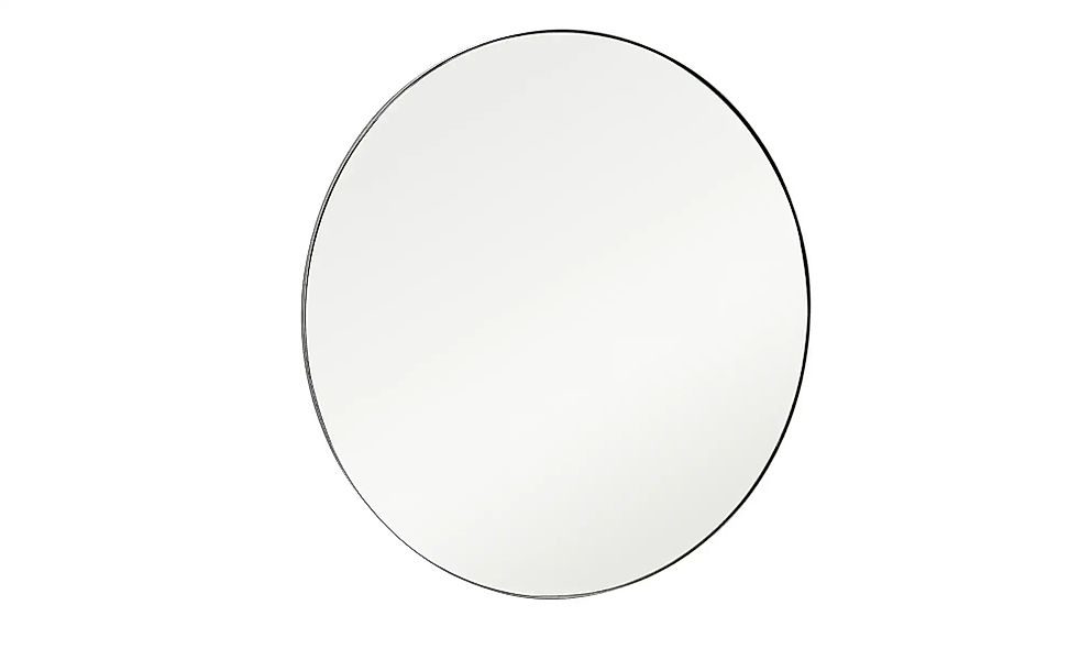 Roomers Spiegel  Pannone ¦ silber ¦ Metall,Glas ¦ Maße (cm): T: 2.2  Ø: 70 günstig online kaufen