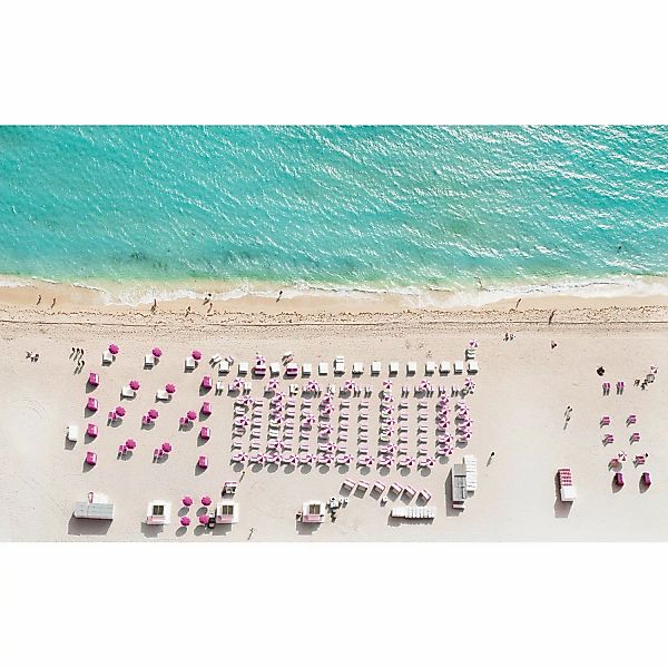 Komar Fototapete Vlies Pink Umbrella  400 x 250 cm günstig online kaufen