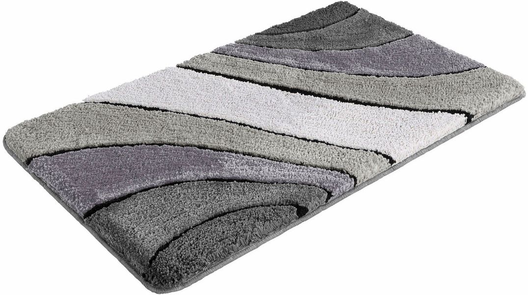 my home Badematte "Josie, Badvorleger, Badezimmer Teppich" Höhe 20 mm rutsc günstig online kaufen