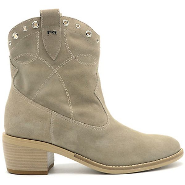 NeroGiardini  Stiefeletten stivaletto texano in camoscio günstig online kaufen
