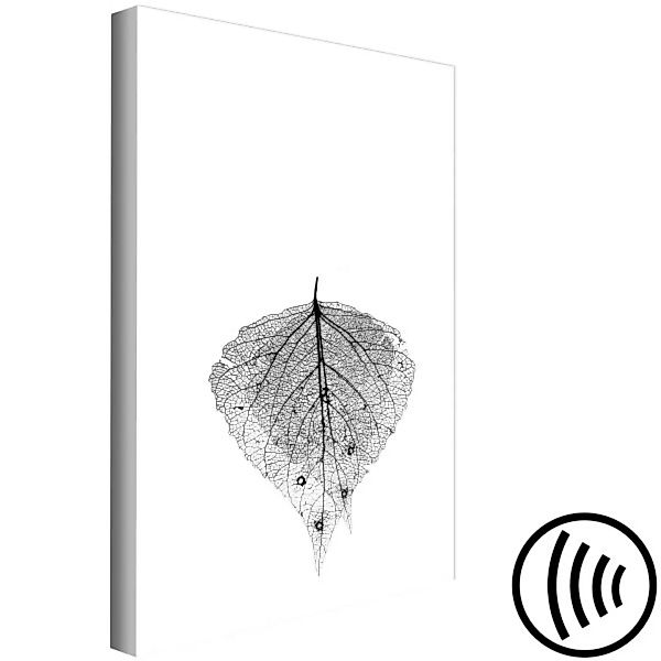 Leinwandbild Leaf Macro (1 Part) Vertical XXL günstig online kaufen