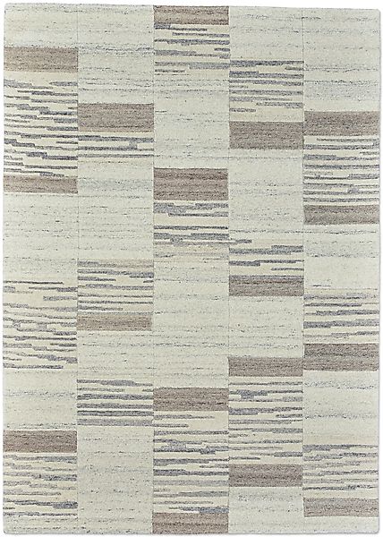 THEKO Wollteppich "Royal Natur 5040" rechteckig 12 Höhe reine Wolle, handge günstig online kaufen