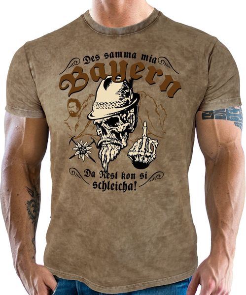 LOBO NEGRO® Trachtenshirt für Trachten Bayern günstig online kaufen