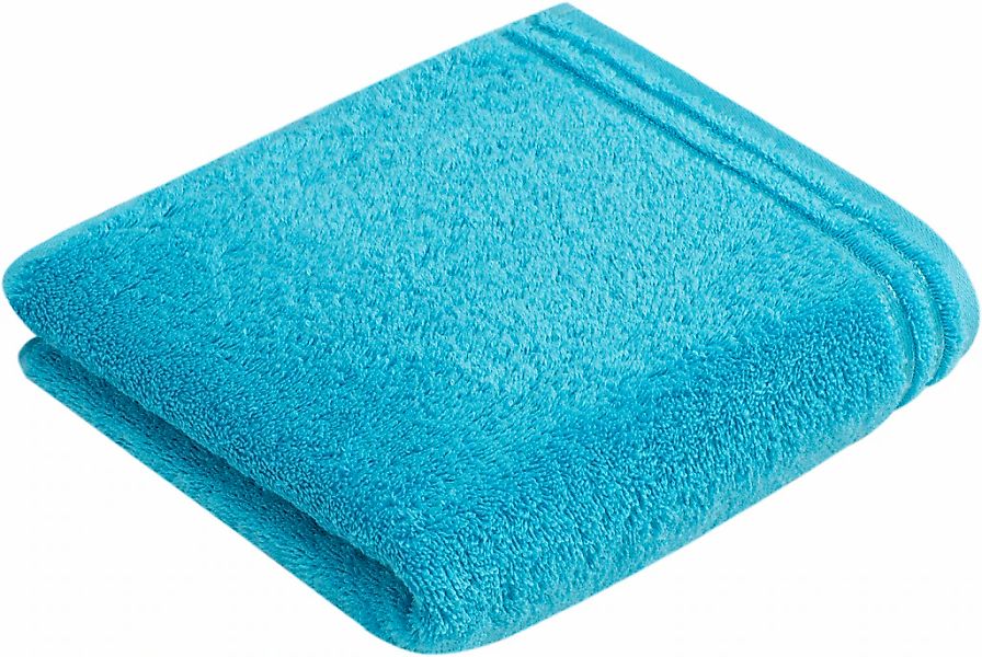 Vossen Badetuch "Calypso Feeling" mit schmaler Bordüre, aus 100% hochwerter günstig online kaufen