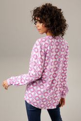 Aniston CASUAL Schlupfbluse mit extravagantem, graphischem günstig online kaufen