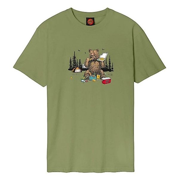 Santa Cruz T-Shirt T-Shirt Santa Cruz Braun Pizza Bear günstig online kaufen