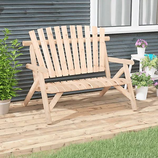 vidaXL Sofaelement Gartenbank 2-Sitzer 119x85x98 cm günstig online kaufen