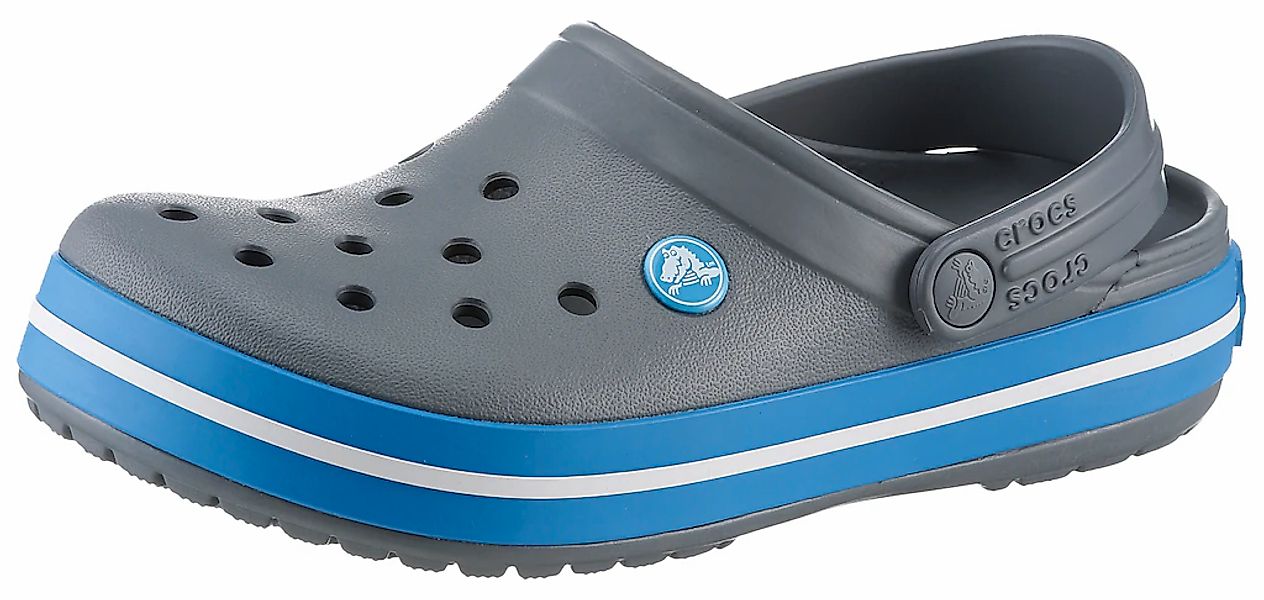 Crocs Clog "Crocband", Sommerschuh, Gartenschuh, Poolslides, mit farbiger L günstig online kaufen