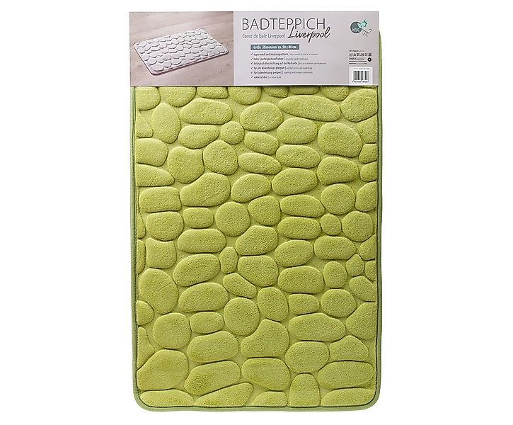 HSC Home-Style-Creation GmbH Schaum-Badematte Liverpool, Höhe 15 mm, Memory günstig online kaufen