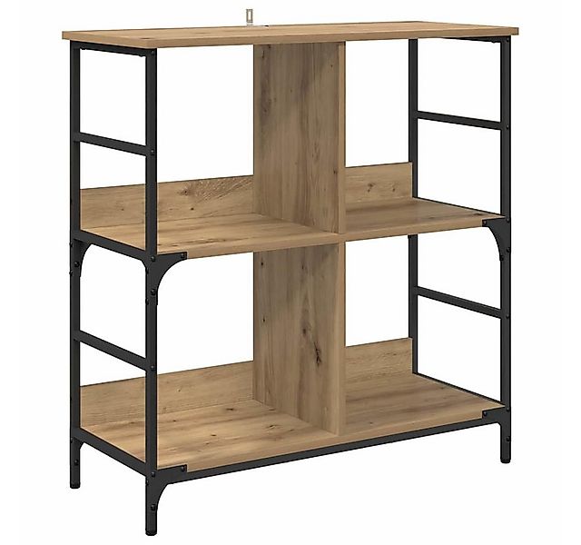 vidaXL Bücherregal Regal Artisan-Eiche 78,5 x 33 x 82 cm Holzwerkstoff, 1-t günstig online kaufen