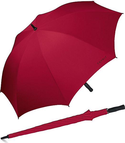 Esprit Langregenschirm besonders großer Regenschirm mit Handöffner, durch F günstig online kaufen