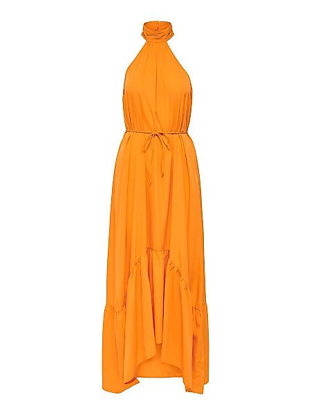 ONLY Neckholder- Maxikleid Damen Orange günstig online kaufen