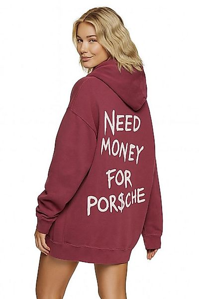 Worldclassca Hoodie Worldclassca Oversized NEED MONEY Hoodie Kapuzenpullove günstig online kaufen