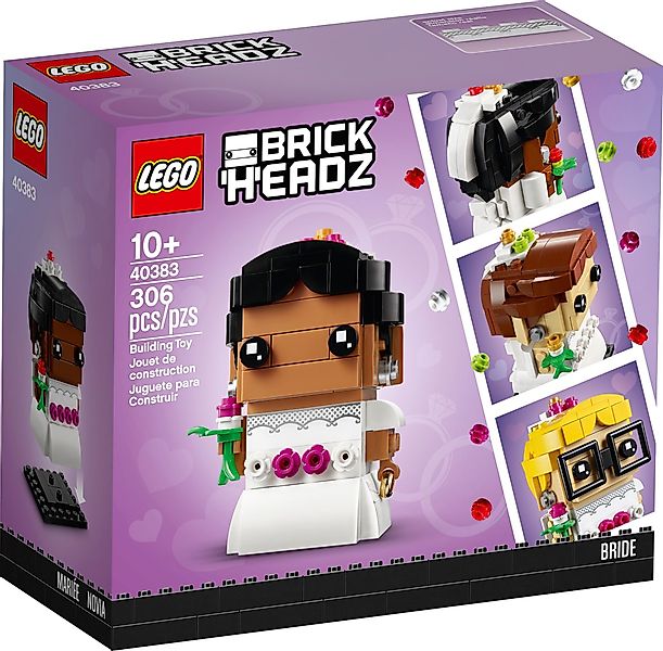 LEGO® LEGO® BrickHeadz 40383 Braut Konstruktionsspielsteine günstig online kaufen
