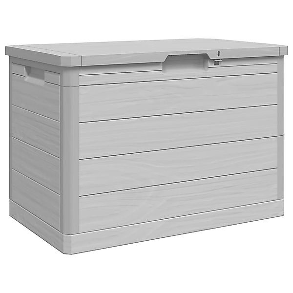 vidaXL Gartenbox Outdoor-Kissenbox Grau 77,5x44,5x53 cm günstig online kaufen