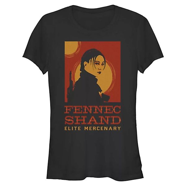 Star Wars - Book of Boba Fett - Fennec Shand Poster - Frauen T-Shirt günstig online kaufen