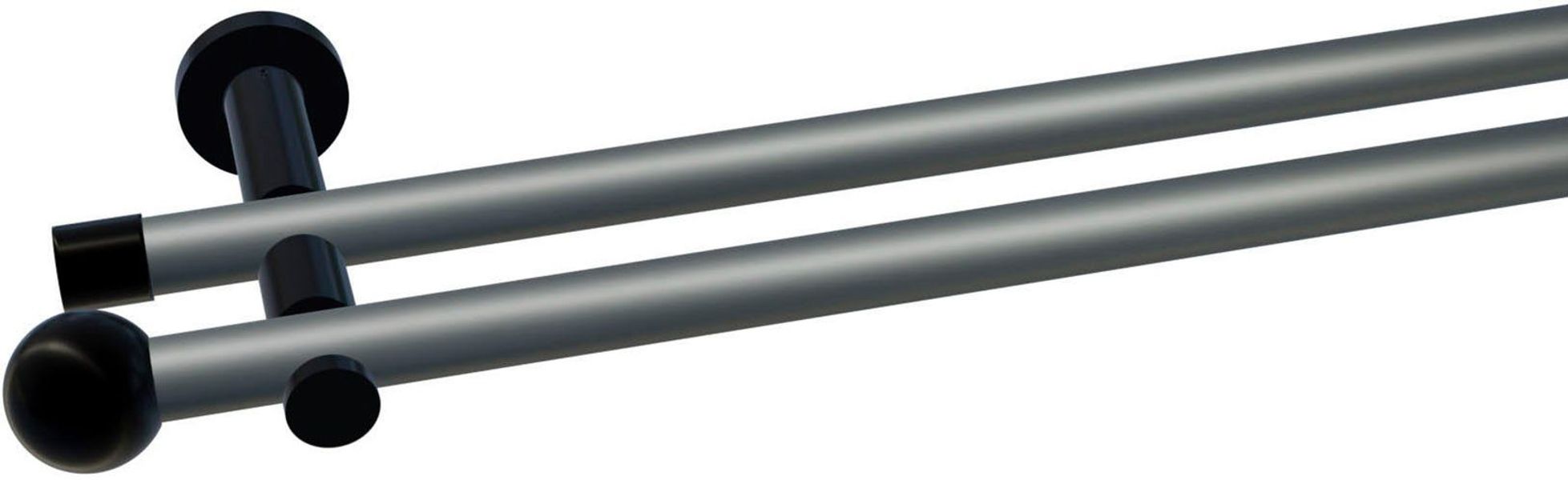 indeko Gardinenstange "Colombes" Ø 20 mm 2 läufig-läufig Wunschmaßlänge Kom günstig online kaufen