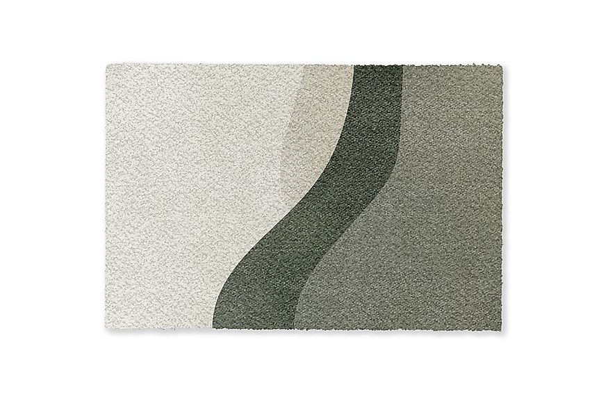 MuchoWow Fußmatte Japandi - Grün - Abstrakt - Modern, Rechteckig, innen Sch günstig online kaufen