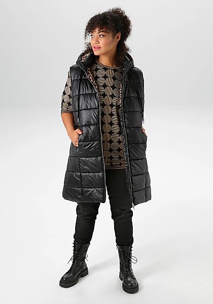 Aniston PLUS Steppweste mit aktuellem Animalfutter günstig online kaufen