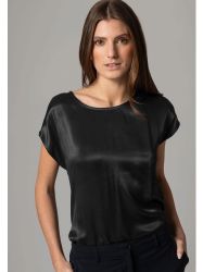 MORE&MORE Kurzarmshirt Blusenshirt günstig online kaufen