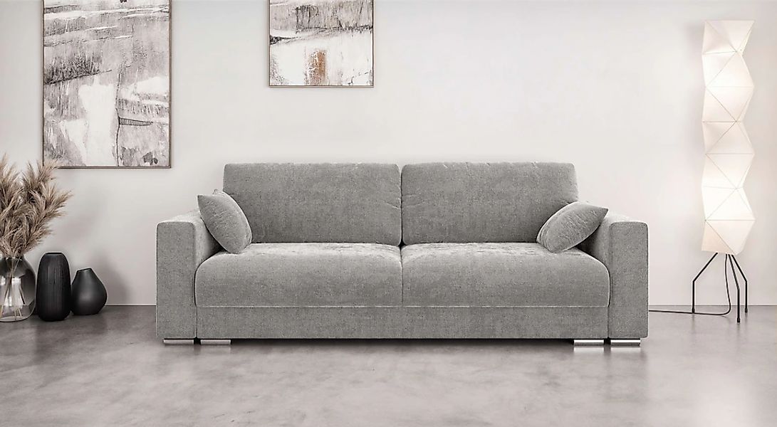 INOSIGN 3-Sitzer "Stevinson Schlafsofa mit Bettkasten, Maße B/H/T: 229/87/9 günstig online kaufen