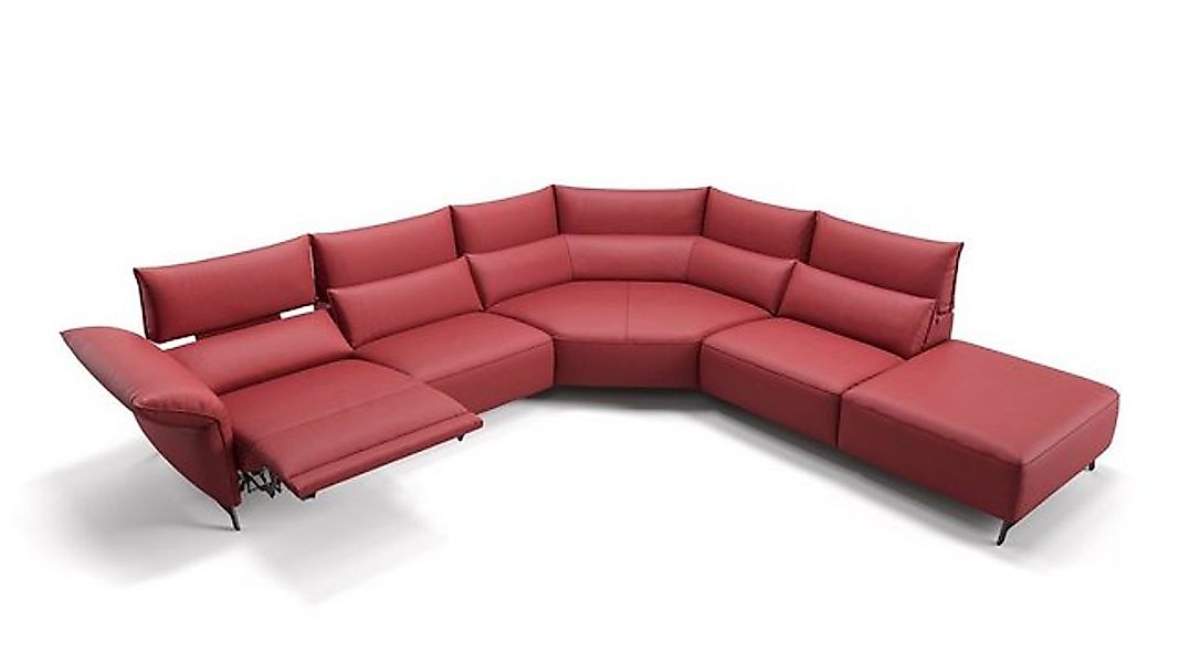 Sofanella Wohnlandschaft Leder CUNEO, Wohnlandschaft, Ecksofa, Sofalandscha günstig online kaufen