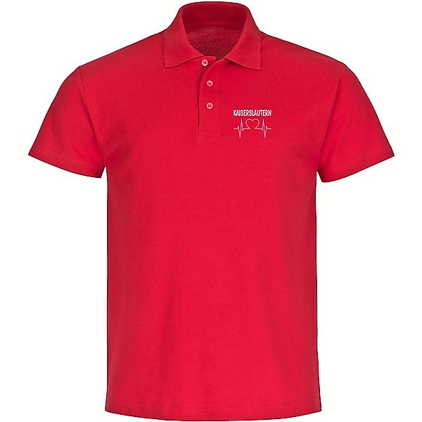 multifanshop Poloshirt Kaiserslautern - Herzschlag - günstig online kaufen