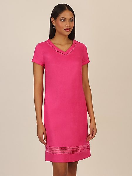 mint & mia Midikleid mit V-Ausschnitt günstig online kaufen