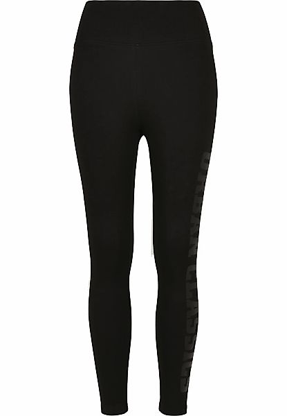 URBAN CLASSICS Leggings "Urban Classics Damen Ladies High Waist Branded Leg günstig online kaufen